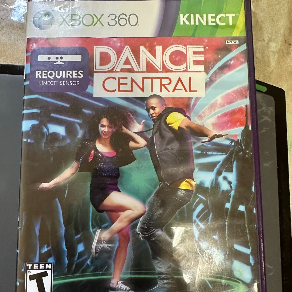 Dance Central (Microsoft Xbox 360, 2010) No Manual